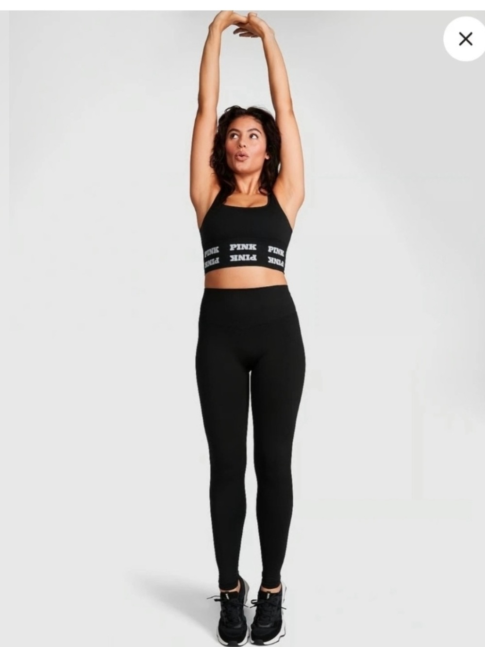PINK by Victoria’s Secret, seamless compression leggings size Medium, stretch